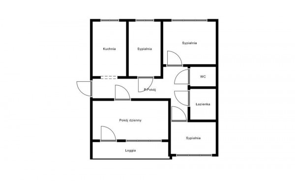 Warszawa, Bielany, Kwitnąca, 4-pokoje | 73 m2 | do remontu | Bielany